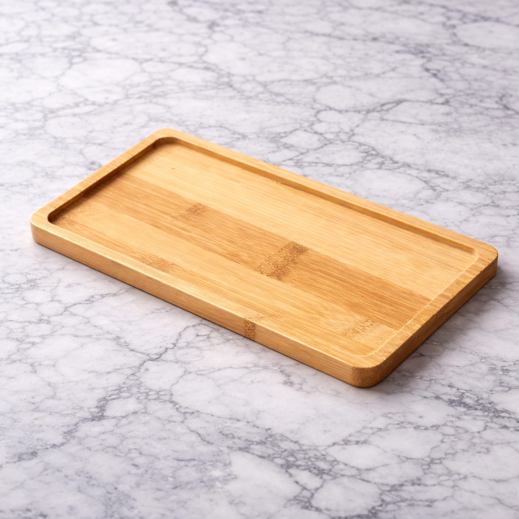 RECTANGULAR WOODEN SERVING BOARD
